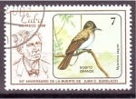 Stamps Cuba -  XC aniv. muerte del ornitologo