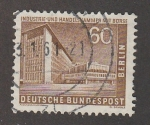 Stamps Germany -  Camara de coercio Berlín
