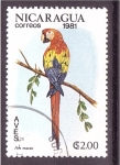 Stamps : America : Nicaragua :  Loro