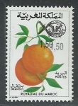 Sellos de Africa - Marruecos -  Naranja