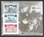Stamps : Europe : Portugal :  HB 1918 - Viajes de Colón (Europa CEPT)
