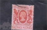 Stamps Hong Kong -  ISABEL II