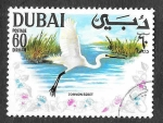 Stamps United Arab Emirates -  Yt100A-D - Áves