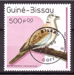 Stamps Guinea Bissau -  serie- Palomas