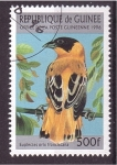 Stamps : Africa : Guinea :  serie- Pajaros