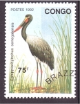 Stamps Republic of the Congo -  serie- Aves zancudas