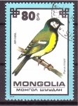 Sellos del Mundo : Asia : Mongolia : serie- Aves