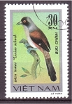 Stamps : Asia : Vietnam :  serie- Pajaros cantores