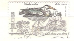 Stamps Czechoslovakia -  ardea cinerea RESERVADO