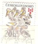 Stamps : Europe : Czechoslovakia :  polluelos RESERVADO