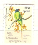Stamps : Asia : Cambodia :  loro RESERVADO