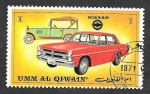 Stamps United Arab Emirates -  Yt107A - Automóviles