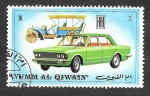 Sellos de Asia - Emiratos Árabes Unidos -  Yt107B - Automóviles
