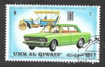 Stamps United Arab Emirates -  Yt107B - Automóviles