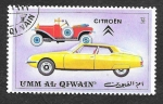 Stamps United Arab Emirates -  Yt107C - Automóviles