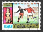 Stamps United Arab Emirates -  YtPA31B - Campeonato Mundial de Fútbol México 70