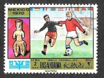 Stamps United Arab Emirates -  YtPA31B - Campeonato Mundial de Fútbol México 70