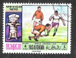 Stamps United Arab Emirates -  YtPA31D - Campeonato Mundial de Fútbol México 70