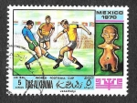 Stamps United Arab Emirates -  YtPA31E - Campeonato Mundial de Fútbol México 70