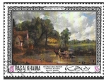 Stamps United Arab Emirates -  Yt45D -  Pinturas de Galerías de Londres, Munich y São Paulo