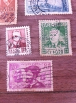 Stamps : America : Brazil :  Selos Antigos