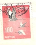 Stamps Japan -  Grullas