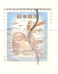 Sellos de Asia - Jap�n -  pato mandarín