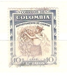 Sellos de America - Colombia -  cafçe