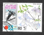 Stamps United Arab Emirates -  YtPA78B - JJOO de Invierno Sapporo´72