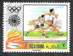 Sellos de Asia - Emiratos rabes Unidos -  YtPA35C - JJOO de Verano Munich´72