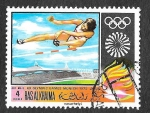 Stamps United Arab Emirates -  YtPA35D - JJOO de Verano Munich´72
