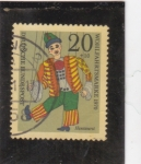 Stamps : Europe : Germany :  marioneta 