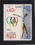 Stamps Cambodia -  Olimpiadas 1988