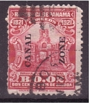 Stamps : America : Panama :  Centenario- zona canal