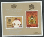 Stamps Morocco -  25 Aniver.intronisacion S.M. Hassan  II