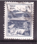 Sellos de Asia - Nepal -  Vistas