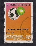 Stamps S�o Tom� and Pr�ncipe -  Italia 90