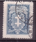 Stamps Europe - Lithuania -  Cruz de Lorena