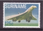 Stamps Suriname -  75 aniv. 1º vuelo