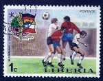 Sellos de Africa - Liberia -  Futbol