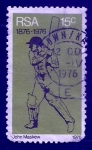 Stamps Central African Republic -  Bisbol