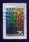 Stamps Singapore -  Todos los deportes