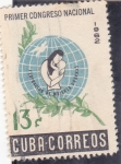 Stamps Cuba -  Primer Congreso Nacional 