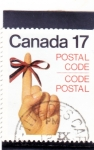 Sellos de America - Canad� -  código postal 