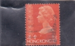 Stamps Hong Kong -  reina Isabel II