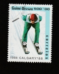 Stamps Guinea Bissau -  Olimpiadas Invierno Calgary
