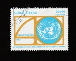 Sellos de Africa - Guinea Bissau -  40 Aniv. ONU