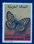 Stamps Morocco -  Mariposa