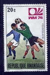 Stamps Rwanda -  Futbol