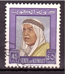 Stamps Asia - Kuwait -  Shaikh Abdullah